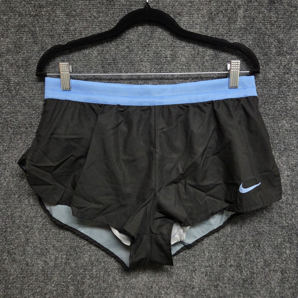 Nike Digital Elite Fast Running Short Men's Medium Blue Black CV3014 Liner 1.5"
